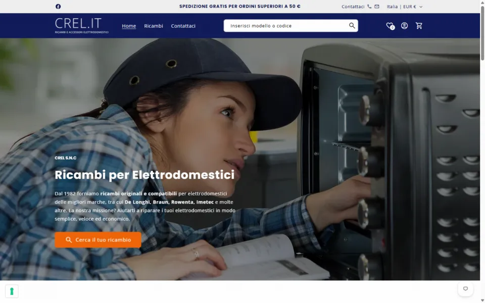 CREL website built by REGICODE