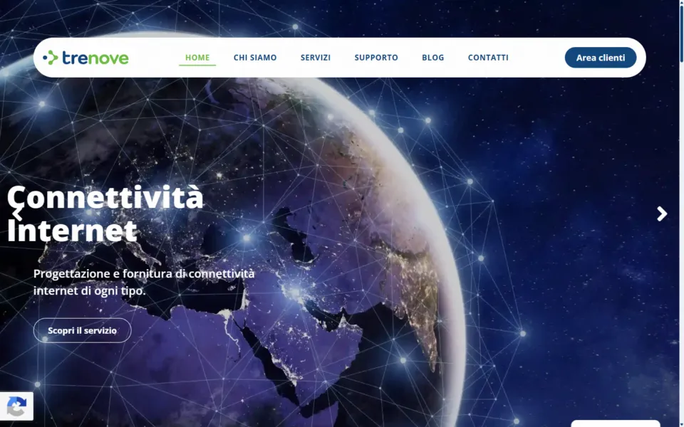 Trenove website built by REGICODE